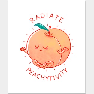 Radiate Peachytivity Posters and Art